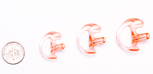 Molded Open Ear Gel Insert for All Acoustic Tube Audio Accessories